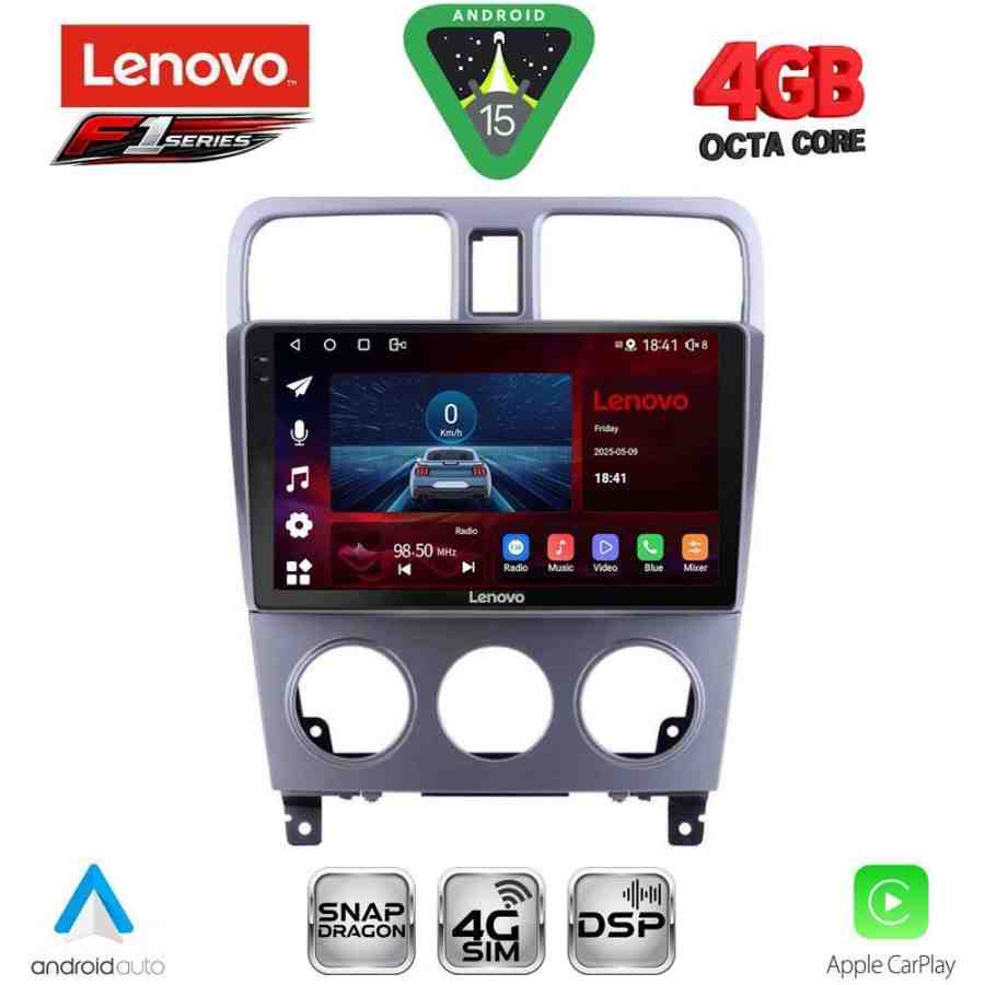 LENOVO SSQ 9661_CPA (9inc) MULTIMEDIA TABLET for SUBARU FORESTER  mod. 2002-2008