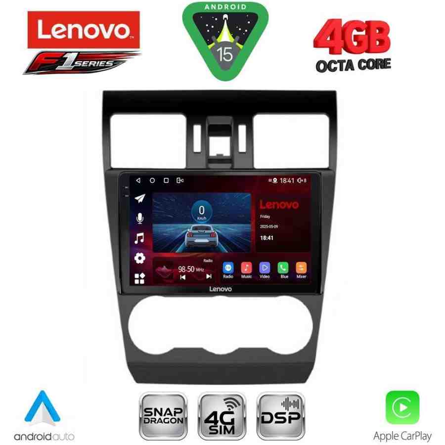 LENOVO SSQ 9663_CPA (9inc) MULTIMEDIA TABLET for SUBARU FORESTER - IMPREZA - XV mod. 2013-2019