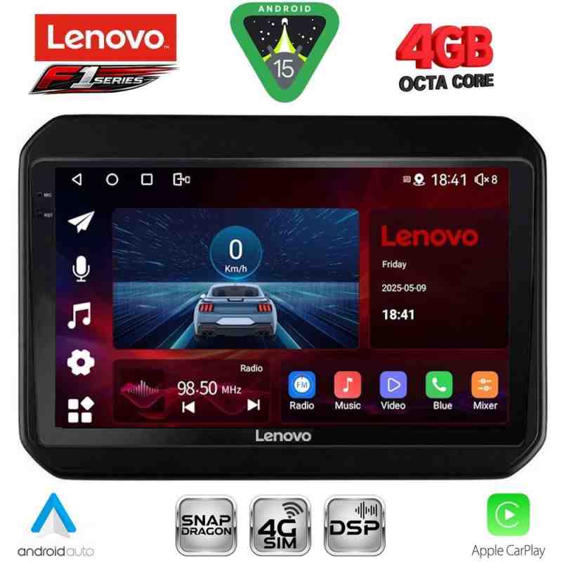 LENOVO SSQ 9676_CPA (9inc) MULTIMEDIA TABLET for SUZUKI IGNIS mod. 2016-2026