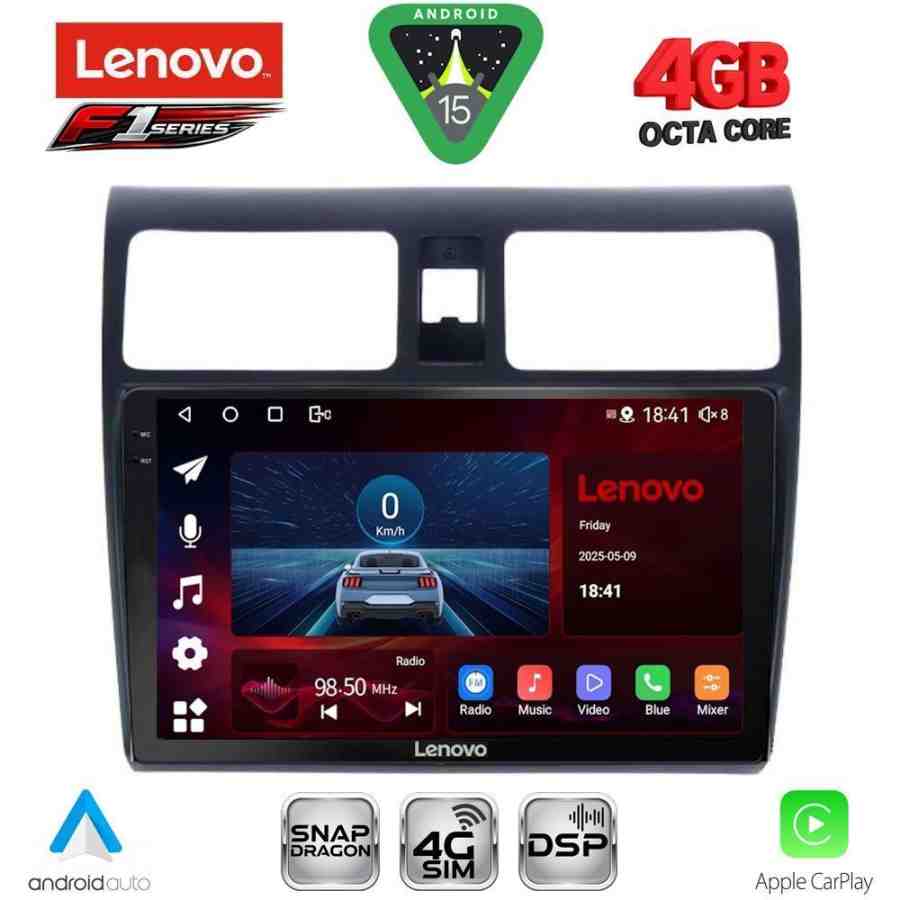 LENOVO SSQ 9684_CPA (10inc) MULTIMEDIA TABLET for SUZUKI SWIFT mod. 2005-2011