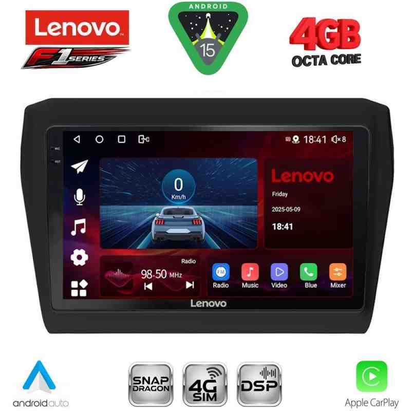 LENOVO SSQ 9686_CPA (9inc) MULTIMEDIA TABLET for SUZUKI SWIFT mod. 2017-2026