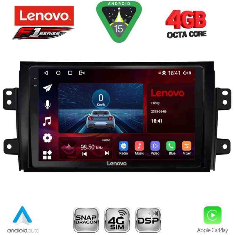 LENOVO SSQ 9688_CPA (9inc) MULTIMEDIA TABLET for FIAT SEDICI – SUZUKI SX4 mod. 2005-2013