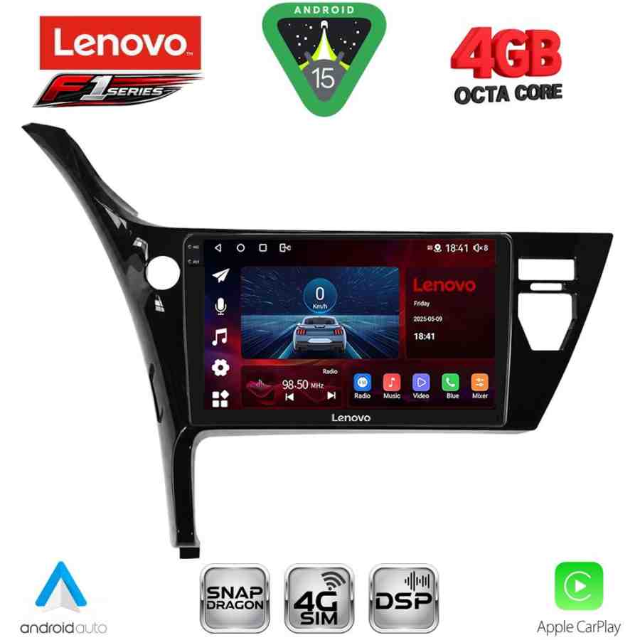 LENOVO SSQ 9703B_CPA (10inc) MULTIMEDIA TABLET for TOYOTA AURIS mod. 2015-2021