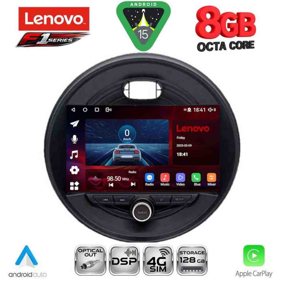 LENOVO SSR 10066_CPA (9inc) MULTIMEDIA TABLET for MINI COOPER (F55-56-F57) mod. 2015> CLUBMAN (F54) mod. 2015-2024 - ROADSTER (F59) mod. 2014-2024 - COUNTRYMAN (F60) mod. 2016-2024