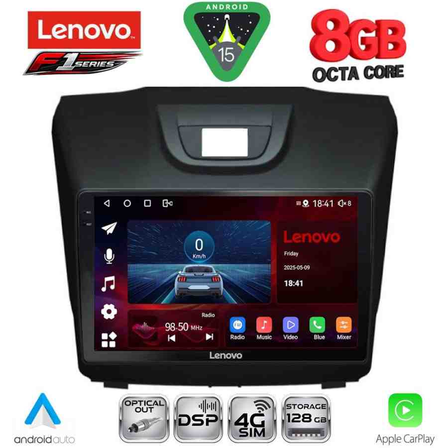 LENOVO SSR 10255_CPA (9inc) MULTIMEDIA TABLET for ISUZU DMAX mod. 2012>