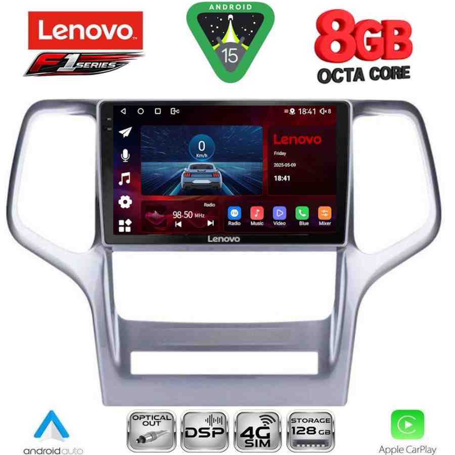 LENOVO SSR 10282_CPA (9inc) MULTIMEDIA TABLET for JEEP GRAND CHEROKEE mod. 2011-2014