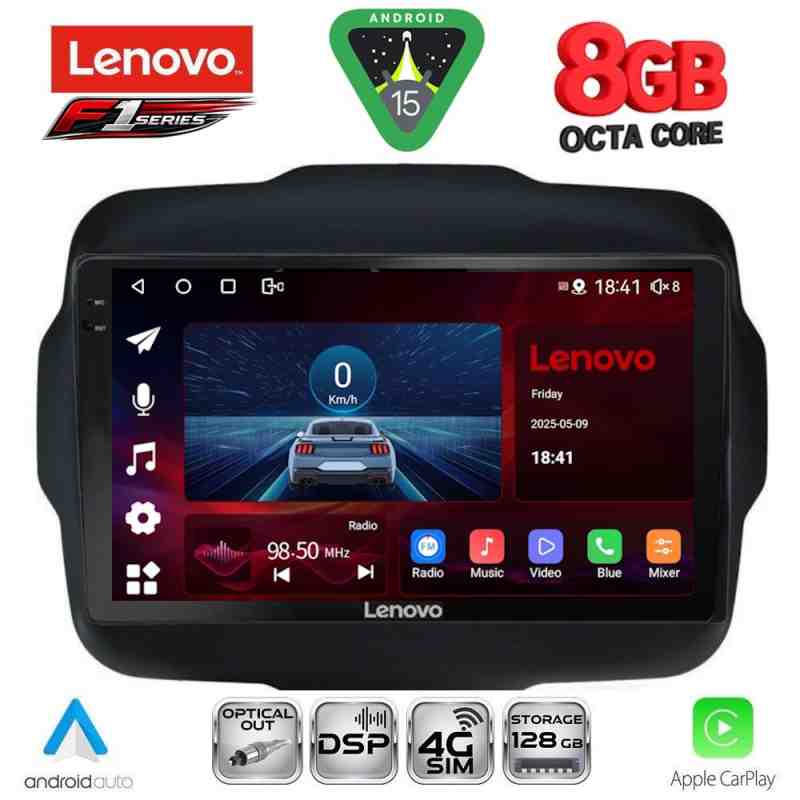 LENOVO SSR 10290_CPA (9inc) MULTIMEDIA TABLET for JEEP RENEGADE  mod. 2014-2022