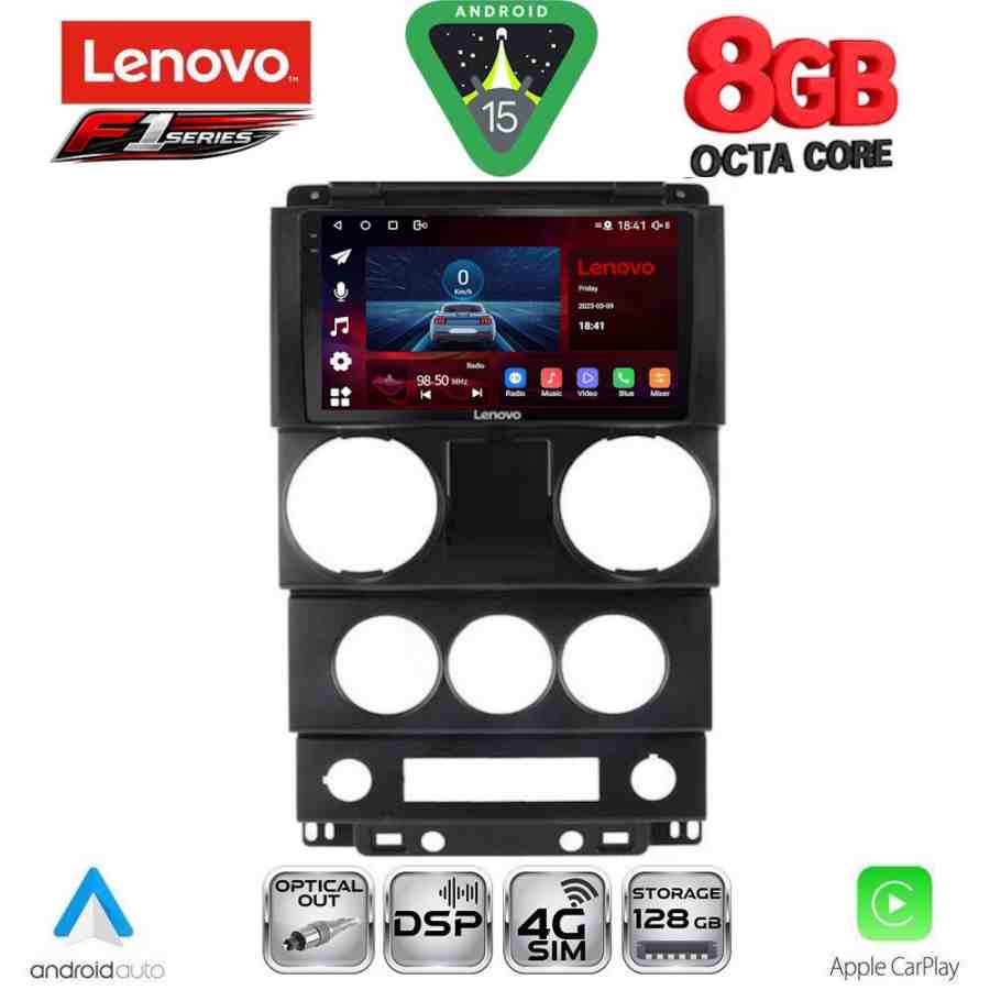 LENOVO SSR 10292_CPA (9inc) MULTIMEDIA TABLET for JEEP WRANGLER  mod. 2006-2011