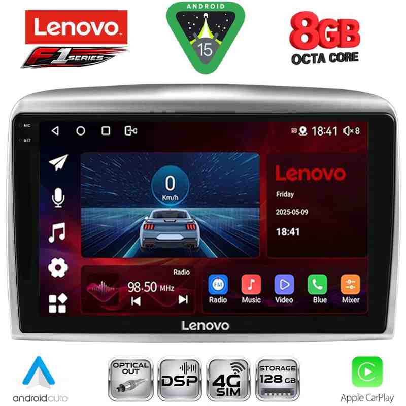 LENOVO SSR 10333_CPA (9inc) MULTIMEDIA TABLET for LANCIA YPSILON mod. 2006-2011