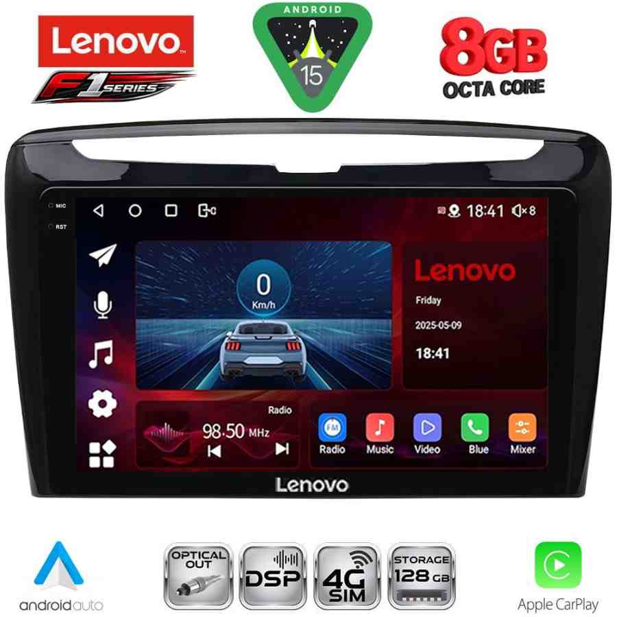 LENOVO SSR 10334_CPA (9inc) MULTIMEDIA TABLET for LANCIA YPSILON mod. 2011+