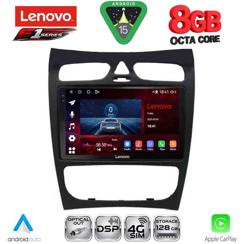 LENOVO SSR 10406_CPA (9inc) MULTIMEDIA TABLET for MERCEDES CLK (W209) mod. 2000-2004