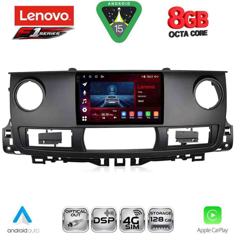 LENOVO SSR 10554_CPA (9inc) MULTIMEDIA TABLET for RENAULT MASTER mod. 2003-2010