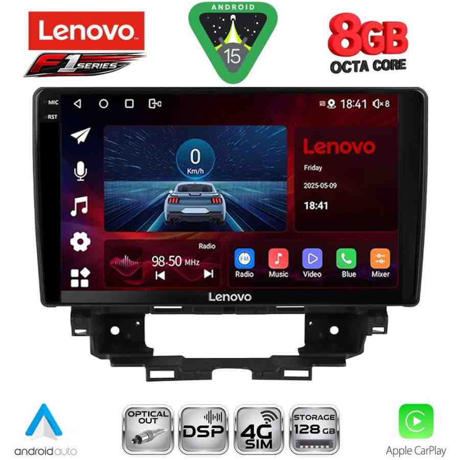 LENOVO SSR 10557_CPA (10inc) MULTIMEDIA TABLET for RENAULT KANGOO mod. 2021+