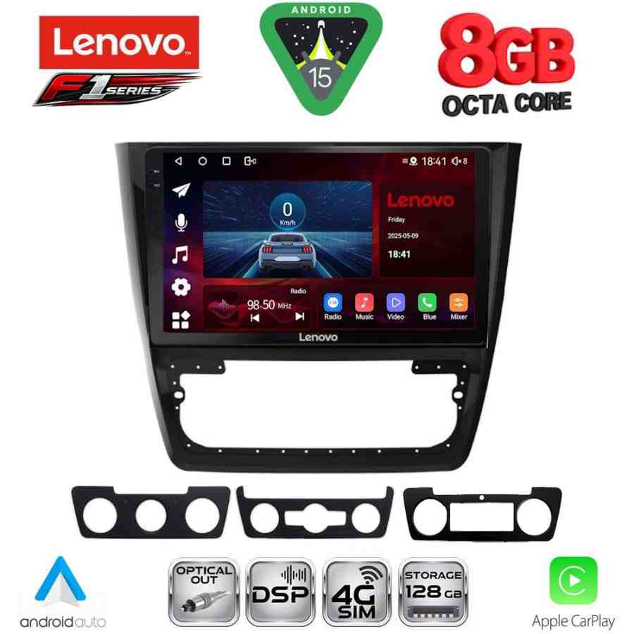 LENOVO SSR 10610_CPA (10inc) MULTIMEDIA TABLET for SKODA YETI mod. 2014-2018