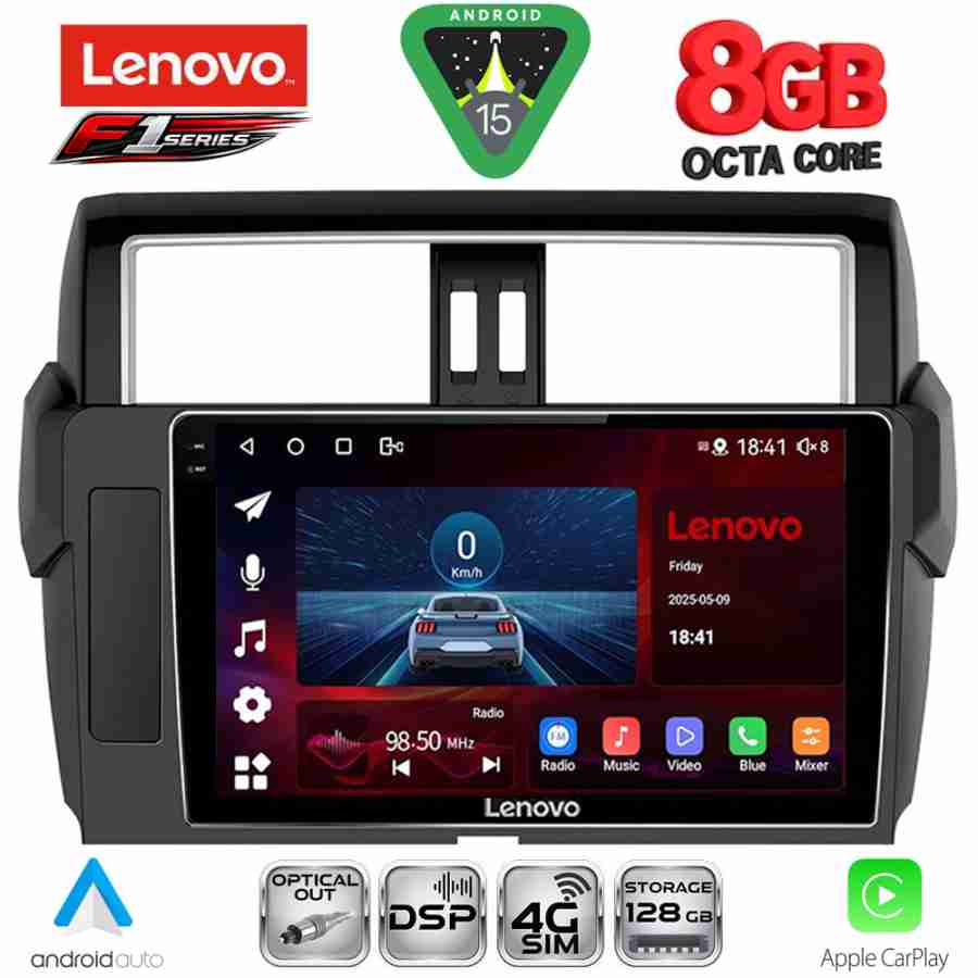 LENOVO SSR 10777_CPA (10inc) MULTIMEDIA TABLET for TOYOTA PRADO mod. 2014-2017