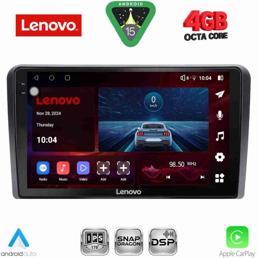 LENOVO SSV 9174L_CPA (10inc) MULTIMEDIA TABLET for FORD TRANSIT CONNECT mod. 2018-2025 Low Version