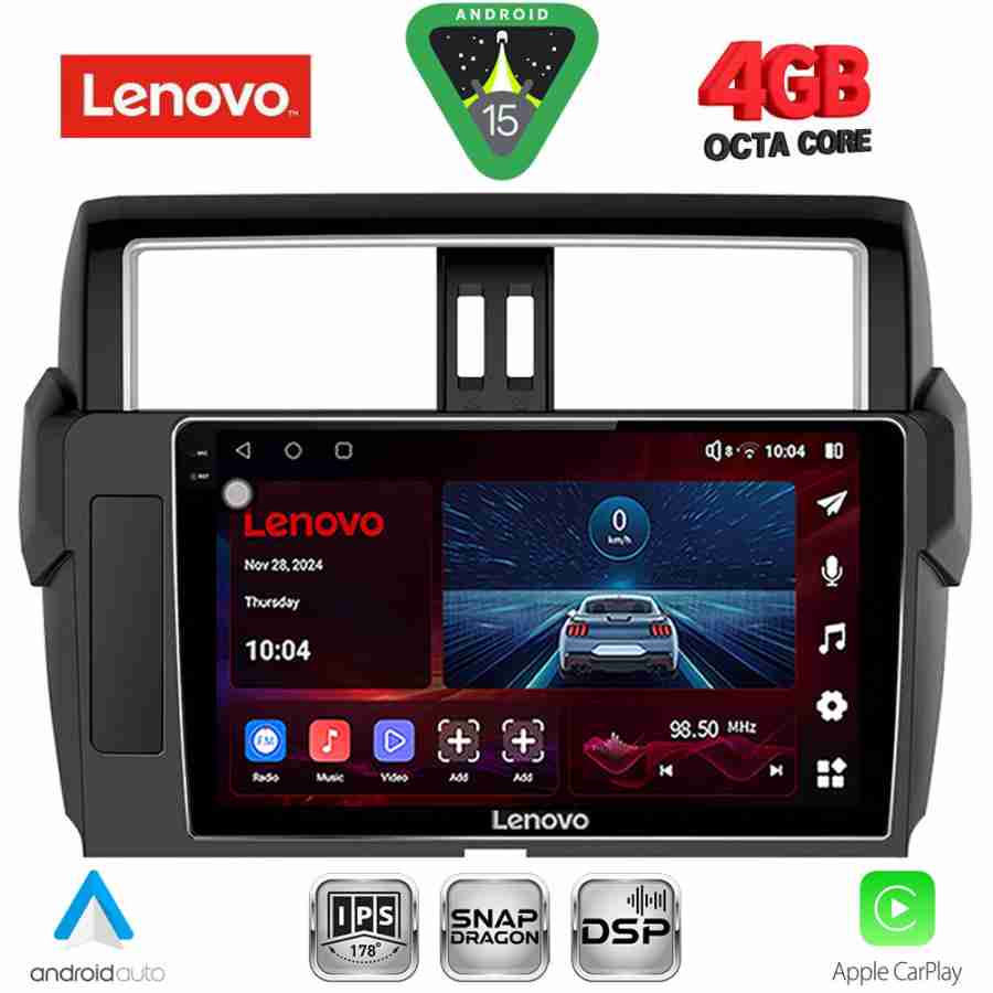 LENOVO SSV 9777_CPA (10inc) MULTIMEDIA TABLET for TOYOTA PRADO mod. 2014-2017