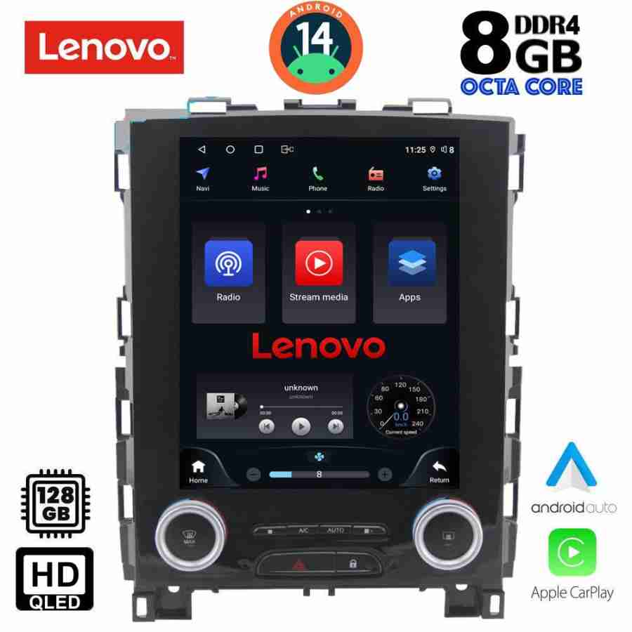 LENOVO SSW 10998_CPA TESLA STYLE for RENAULT KOLEOS - MEGANE mod. 2016-2025