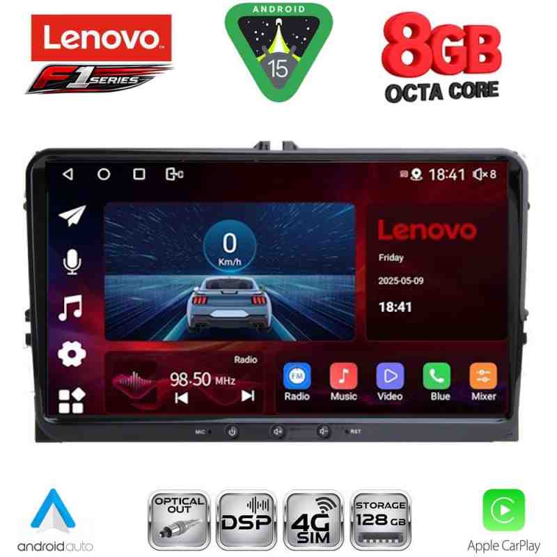 LENOVO SSR 990_CPA (9'' DECK) MULTIMEDIA TABLET for VW GROUP mod. 2004-2014