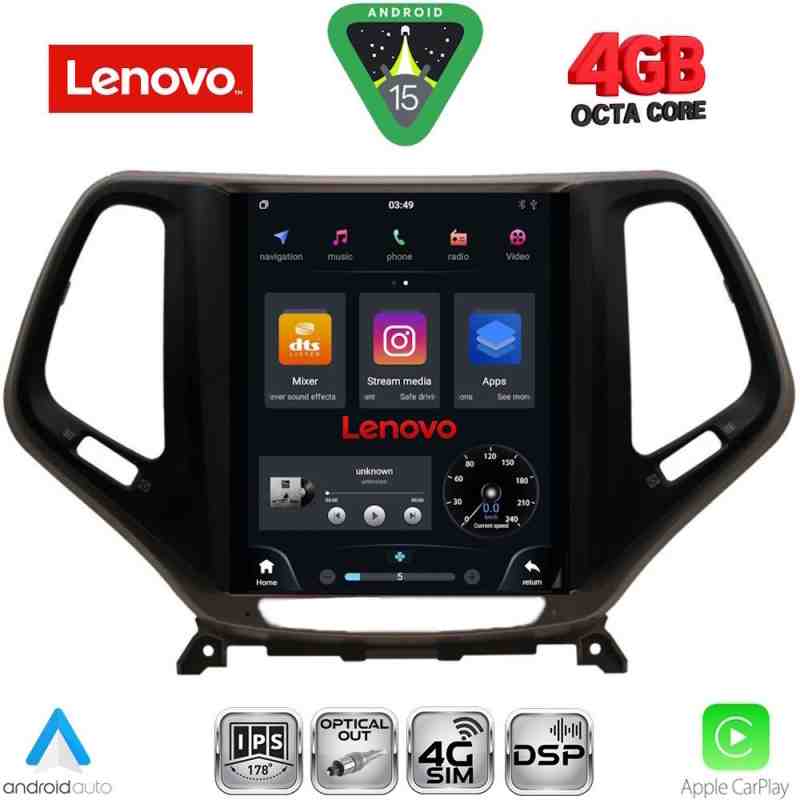LENOVO SSX 9984_CPA TESLA STYLE for JEEP CHEROKEE mod. 2014-2024