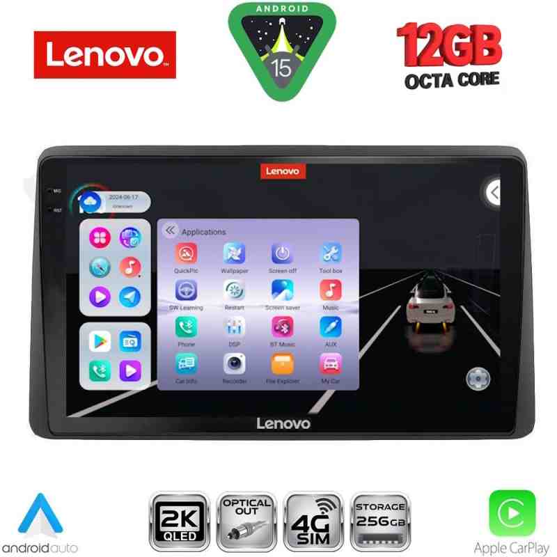 LENOVO SSZ 12104_CPA (10inc) MULTIMEDIA TABLET for DACIA DUSTER mod. 2019-2026