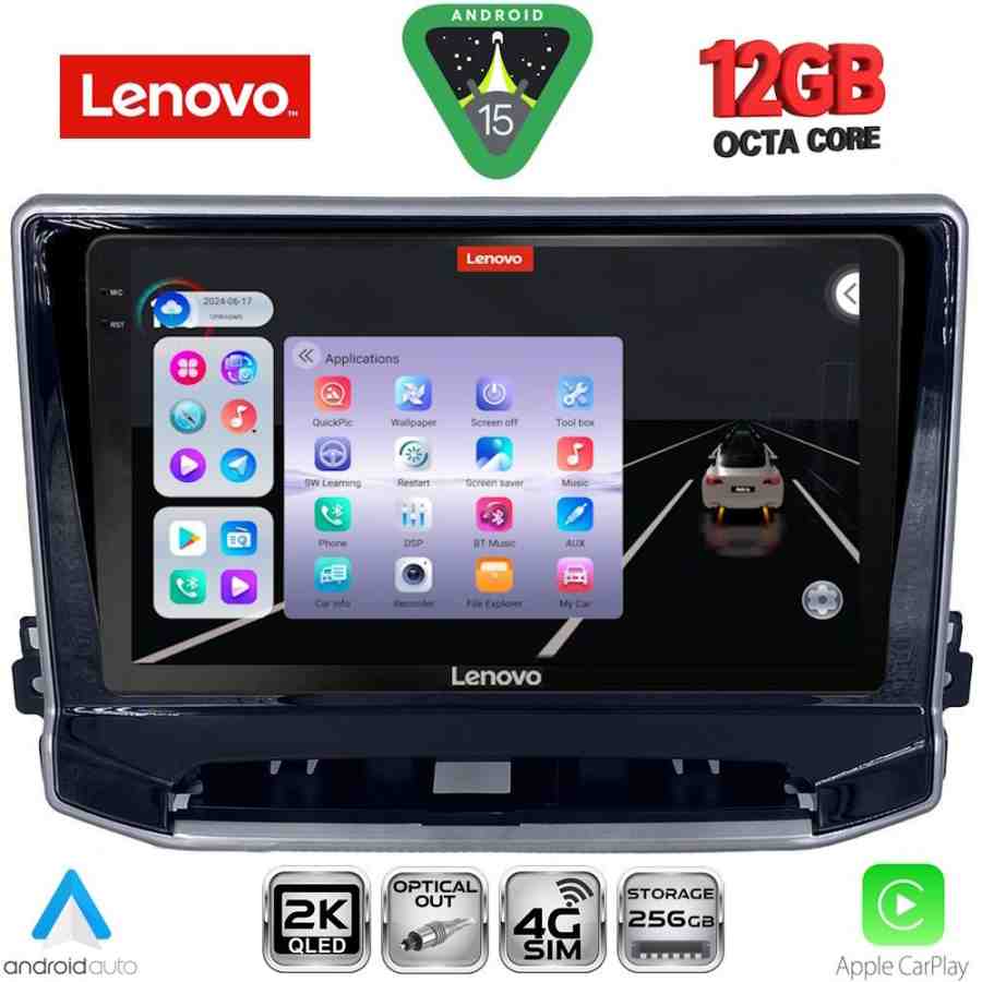 LENOVO SSZ 12279_CPA (10inc) MULTIMEDIA TABLET for JEEP COMPASS mod. 2022-2026