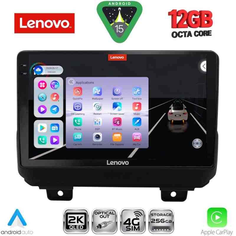 LENOVO SSZ 12298_CPA (9inc) MULTIMEDIA TABLET for JEEP WRANGLER mod. 2018-2026