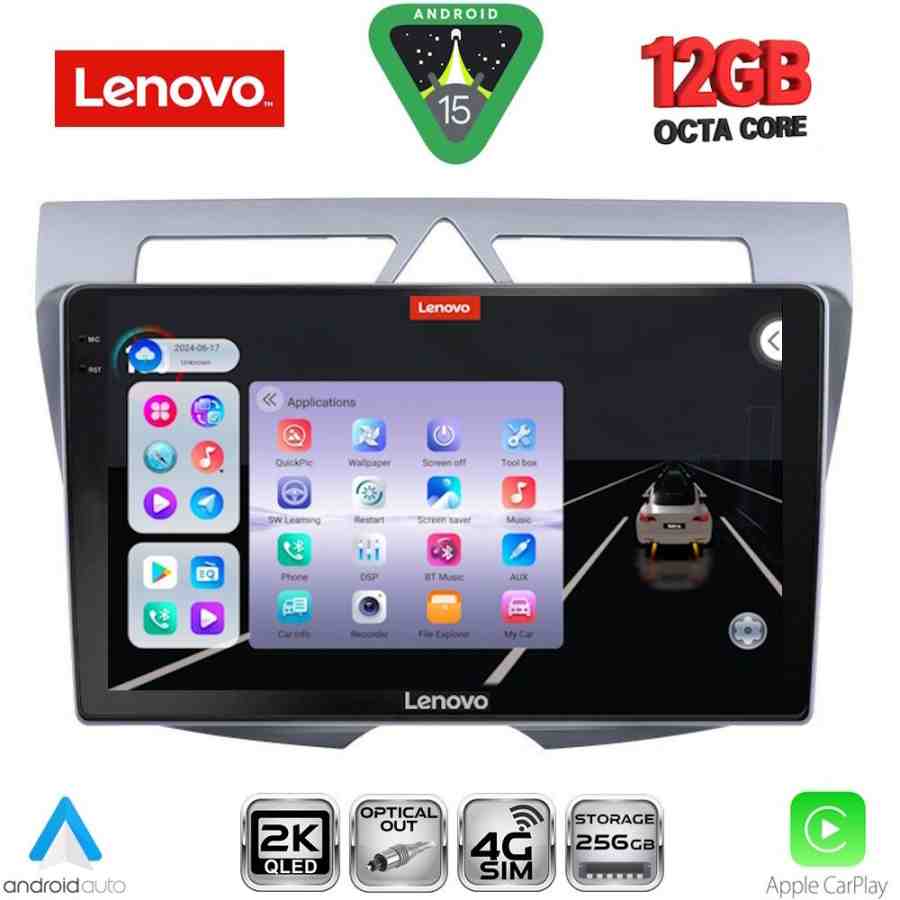 LENOVO SSZ 12307_CPA (9inc) MULTIMEDIA TABLET for KIA PICANTO mod. 2008-2011