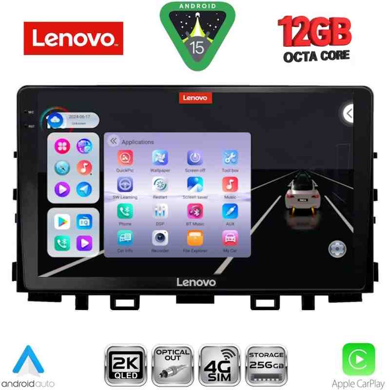 LENOVO SSZ 12316_CPA (9inc) MULTIMEDIA TABLET for KIA RIO mod. 2018-2026 – STONIC mod. 2017-2026