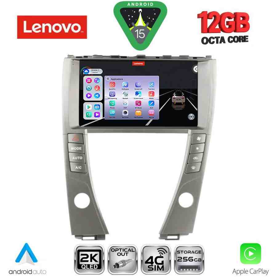 LENOVO SSZ 12342B_CPA (9inc) MULTIMEDIA TABLET for LEXUS ES mod. 2006-2013