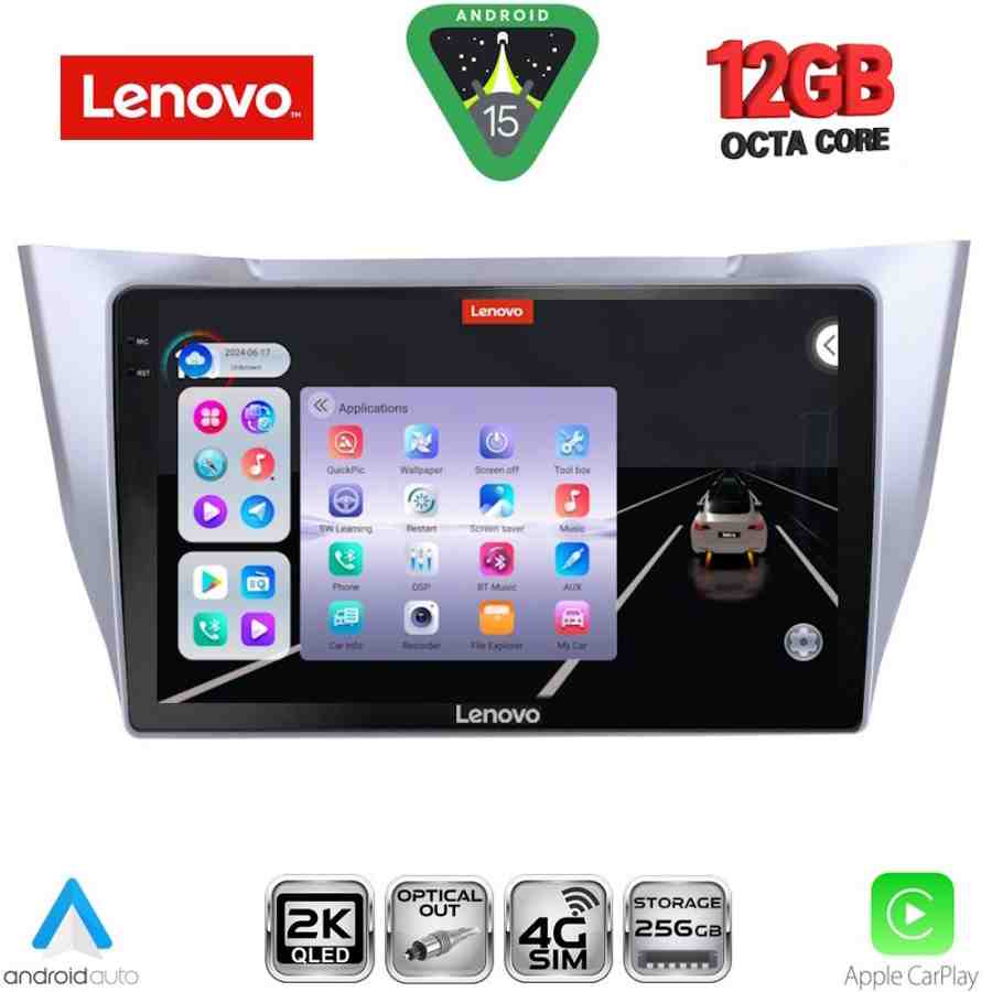 LENOVO SSZ 12345SL_CPA (10inc) MULTIMEDIA TABLET for LEXUS RX 300 – 400 mod. 2003-2008