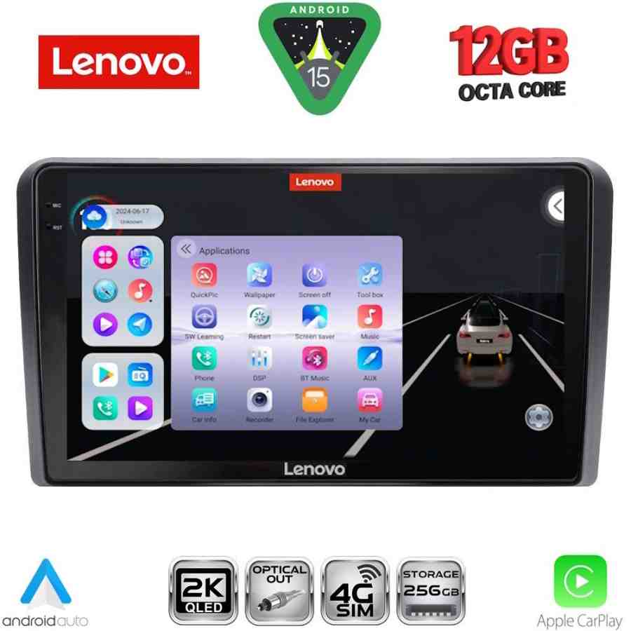 LENOVO SSZ 12438_CPA (9inc) MULTIMEDIA TABLET for MITSUBISHI L200 mod. 2020-2023