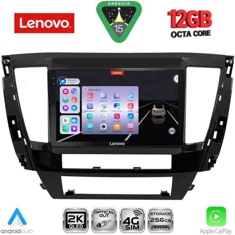 LENOVO SSZ 12447S_CPA (9inc) MULTIMEDIA TABLET for MITSUBISHI PAJERO SPORT mod. 2020-2026