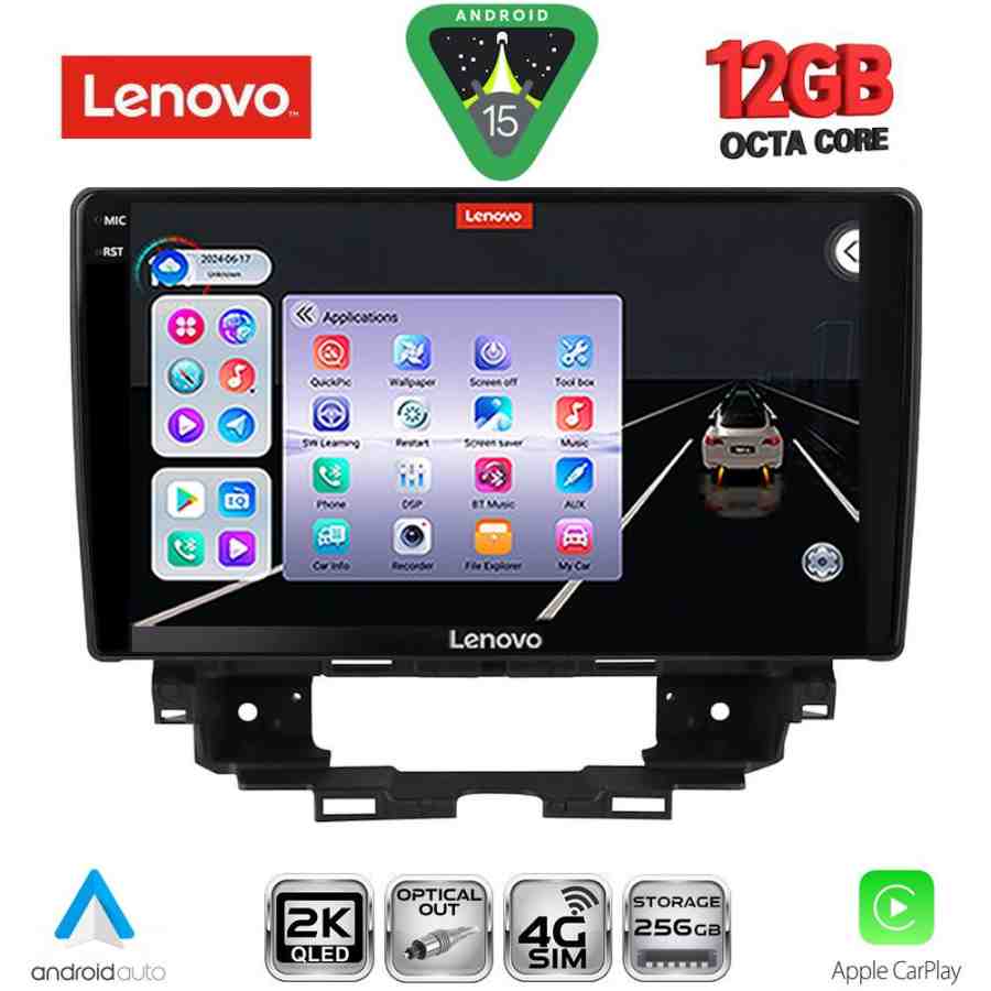LENOVO SSZ 12557_CPA (10inc) MULTIMEDIA TABLET for RENAULT KANGOO mod. 2021+