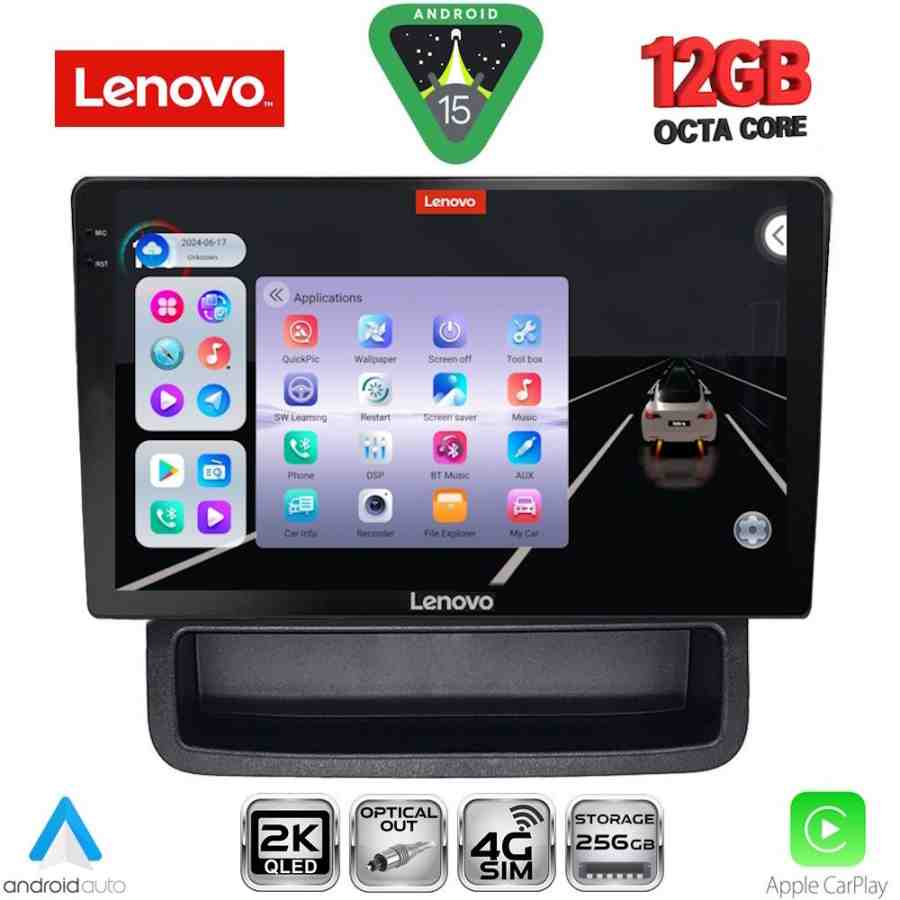LENOVO SSZ 12559_CPA (9inc) MULTIMEDIA TABLET for RENAULT TWINGO mod. 2007-2014
