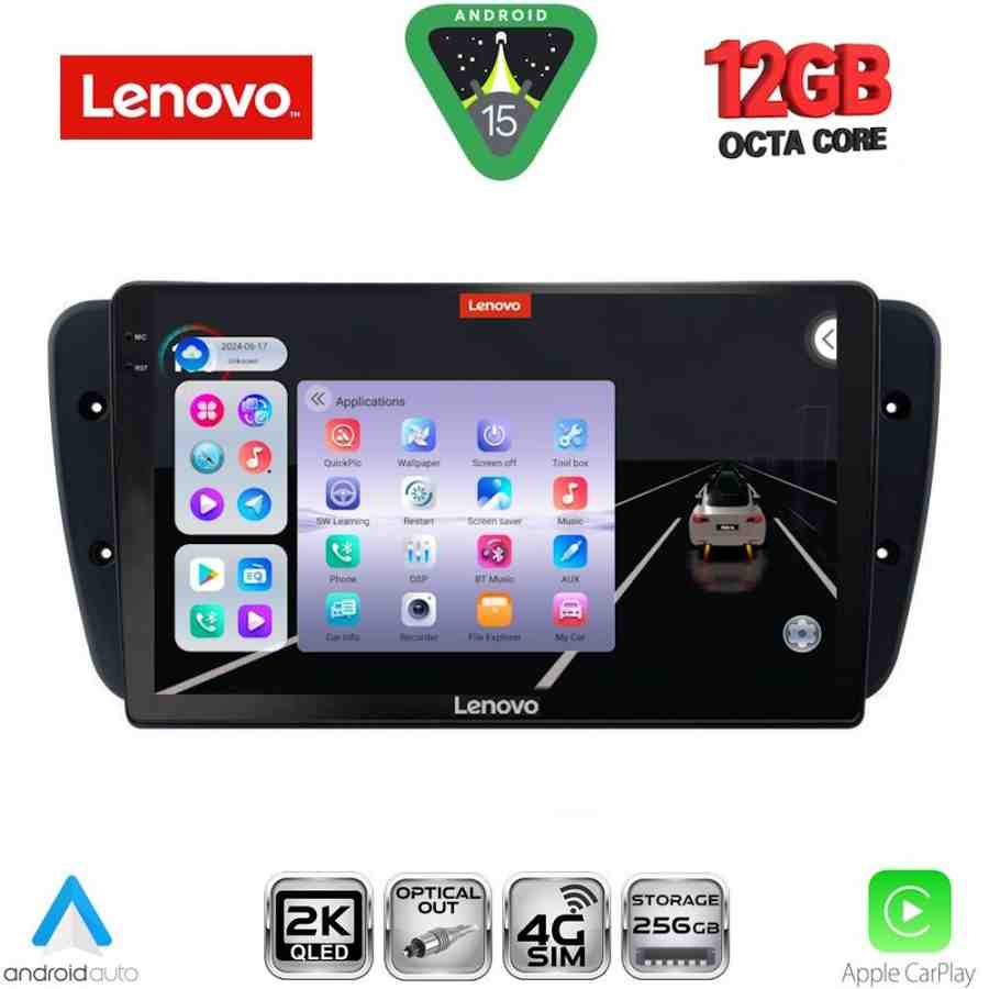 LENOVO SSZ 12571_CPA (9inc) MULTIMEDIA TABLET for SEAT IBIZA mod. 2008-2015