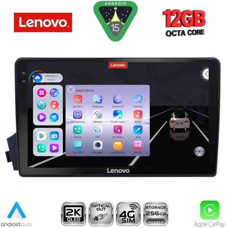 LENOVO SSZ 12650_CPA (9inc) MULTIMEDIA TABLET for SSANGYONG ACTYON - KYRON mod. 2006-2015