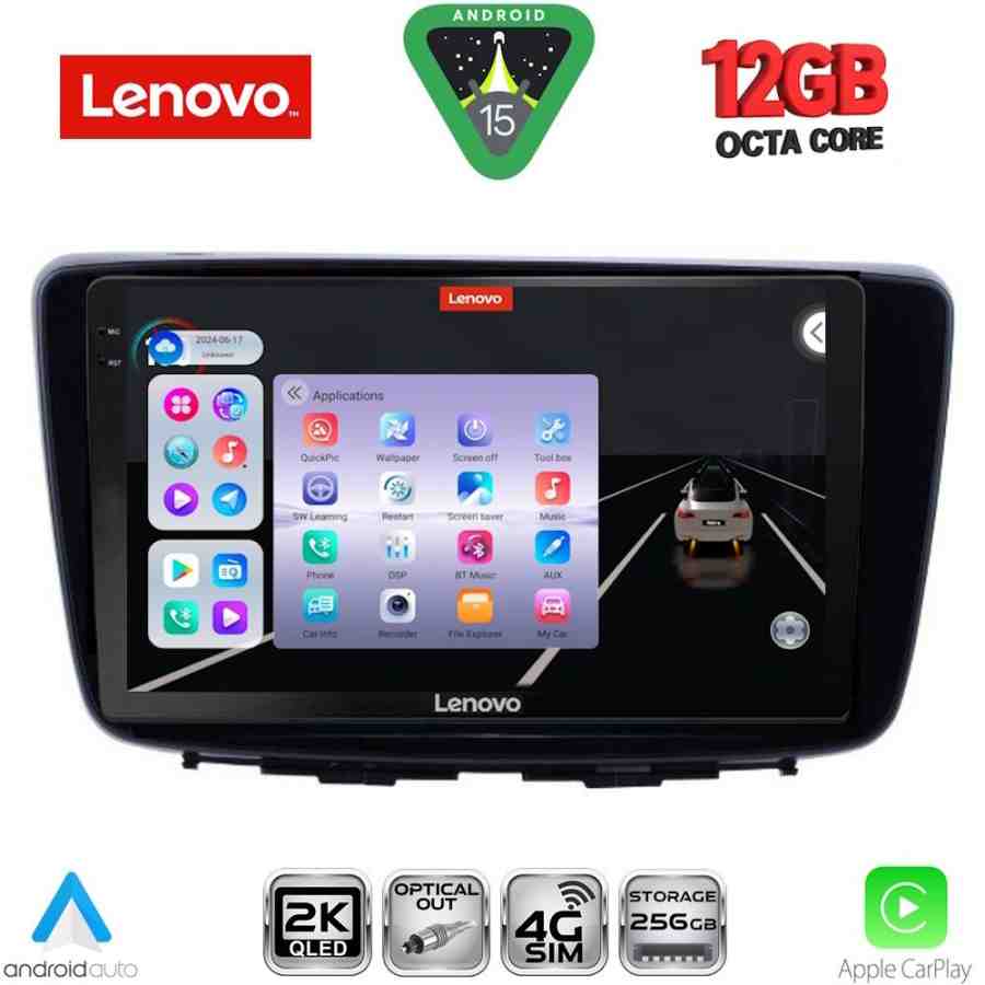 LENOVO SSZ 12672_CPA (9inc) MULTIMEDIA TABLET for SUZUKI BALENO mod. 2016-2022