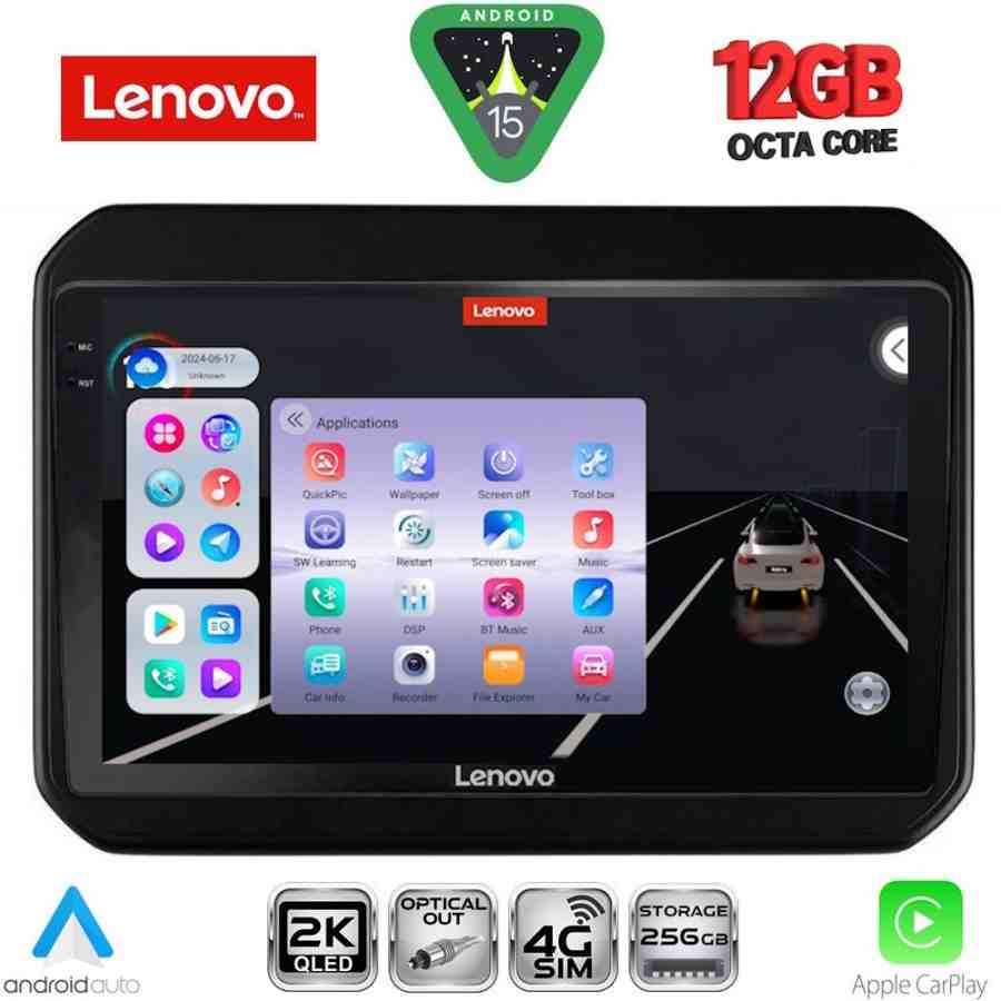 LENOVO SSZ 12676_CPA (9inc) MULTIMEDIA TABLET for SUZUKI IGNIS mod. 2016-2026