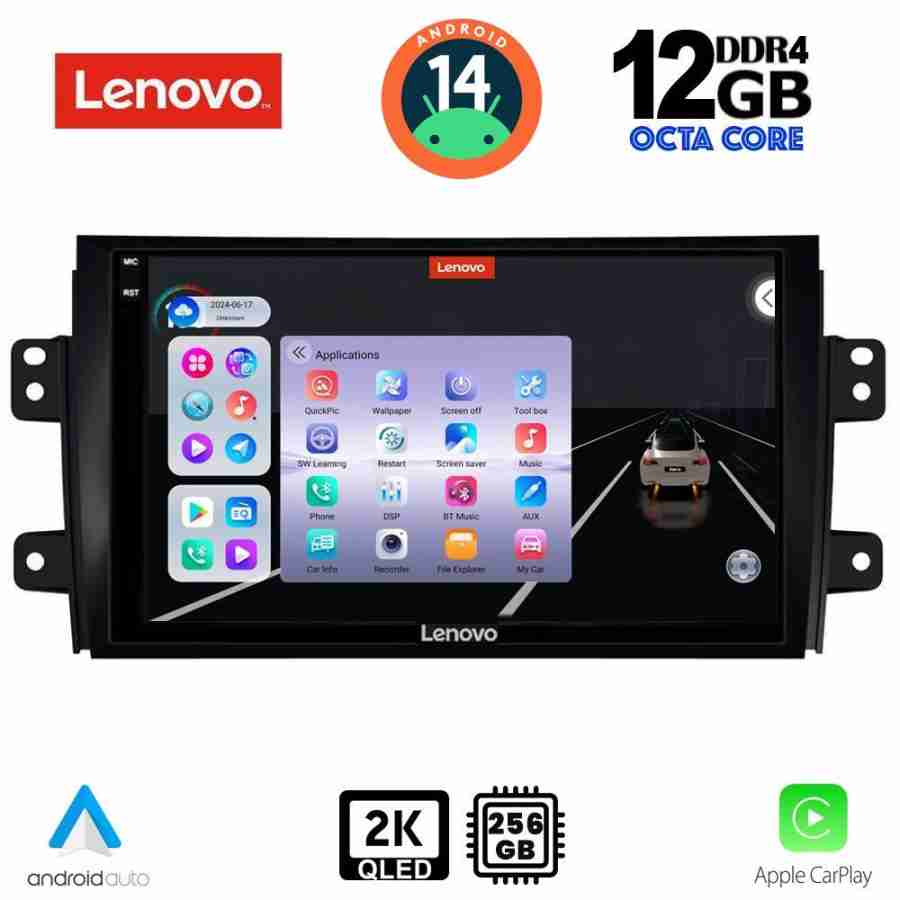 LENOVO SSZ 12688_CPA (9inc) MULTIMEDIA TABLET for FIAT SEDICI – SUZUKI SX4 mod. 2005-2013