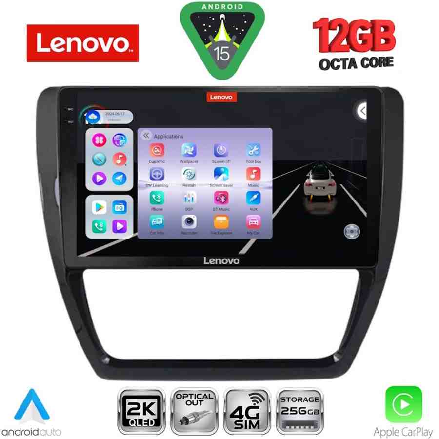 LENOVO SSZ 12741_CPA (10inc) MULTIMEDIA TABLET for VW JETTA mod. 2010-2016