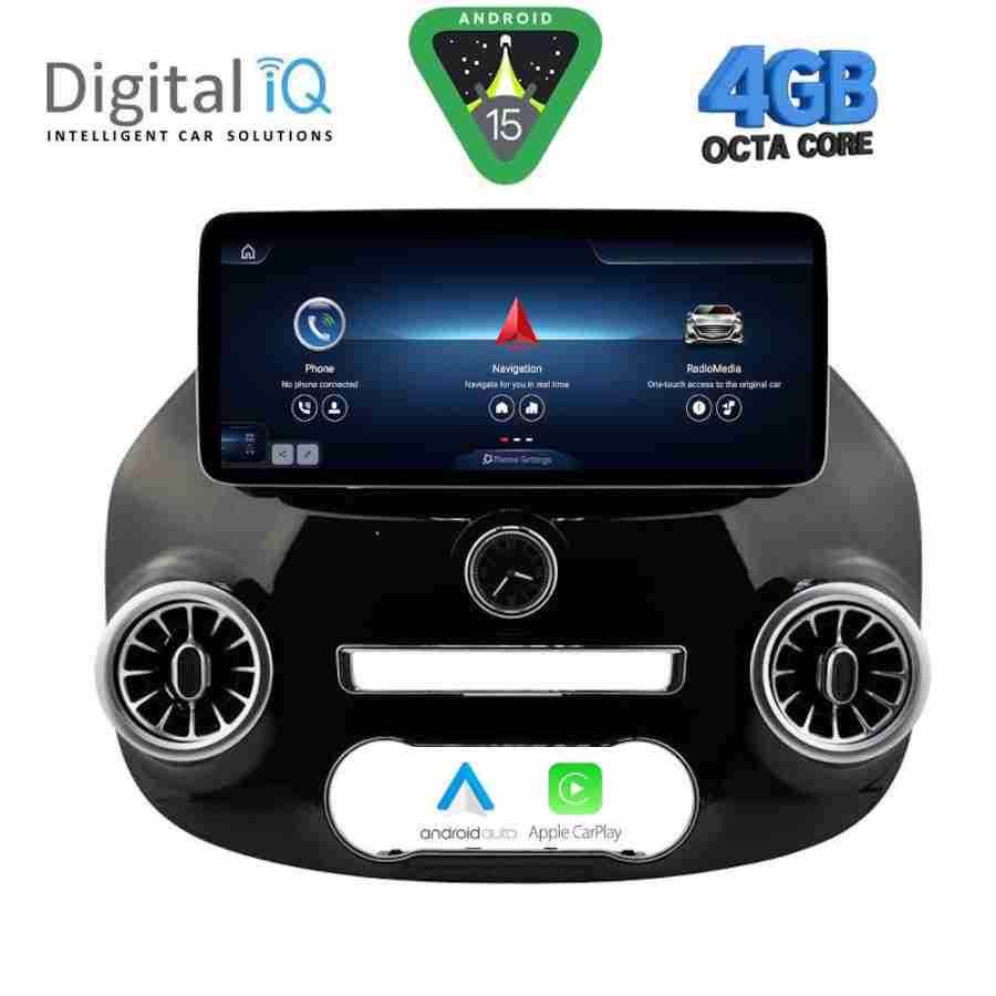 DIGITAL IQ TOP 15994_CPA (12.3inc) MULTIMEDIA SYSTEM for MERCEDES VITO - VIANO mod. 2015-2024
