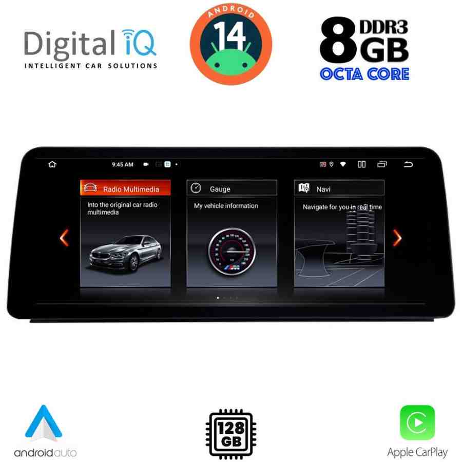 DIGITAL IQ TOP 17959_CPA (10.25'') (CIC) MULTIMEDIA SYSTEM for BMW S.5 (E60) mod. 2008-2011