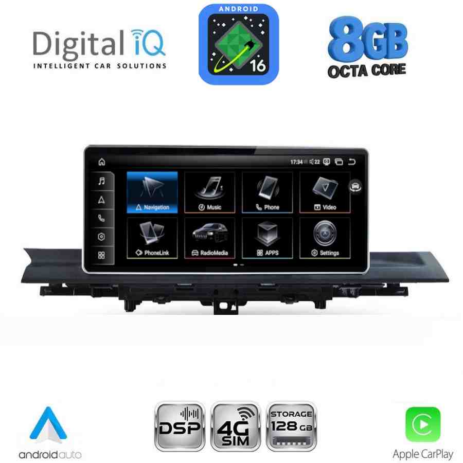 DIGITAL IQ TPG 16921_CPA (10.25'') MULTIMEDIA SYSTEM for AUDI A4 – Α5 mod. 2016-2024