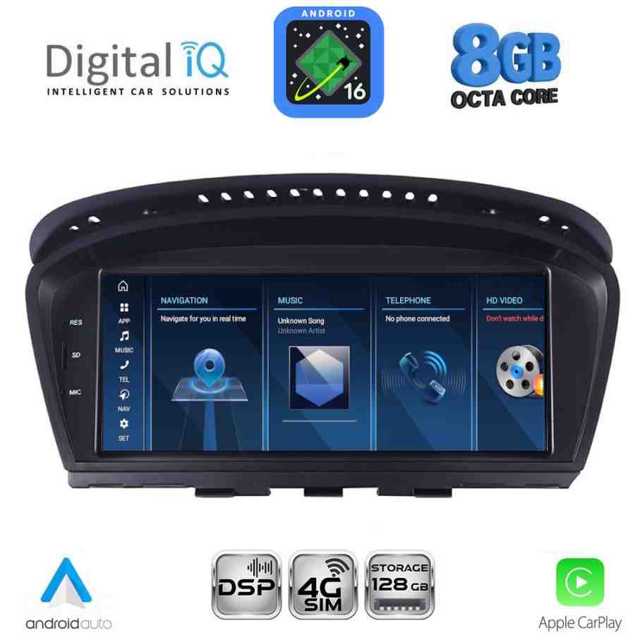 DIGITAL IQ TPG 16958_CPA (8.8'') (CCC) MULTIMEDIA SYSTEM for BMW S.5 (E60) mod. 2003-2008