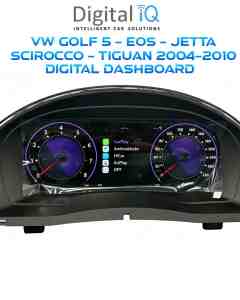 DIGITAL IQ DYL 745_DC (10.25") DIGITAL INSTRUMENT CLUSTER for VW GOLF 5 - EOS - JETTA - SCIROCCO - TIGUAN mod. 2004-2010
