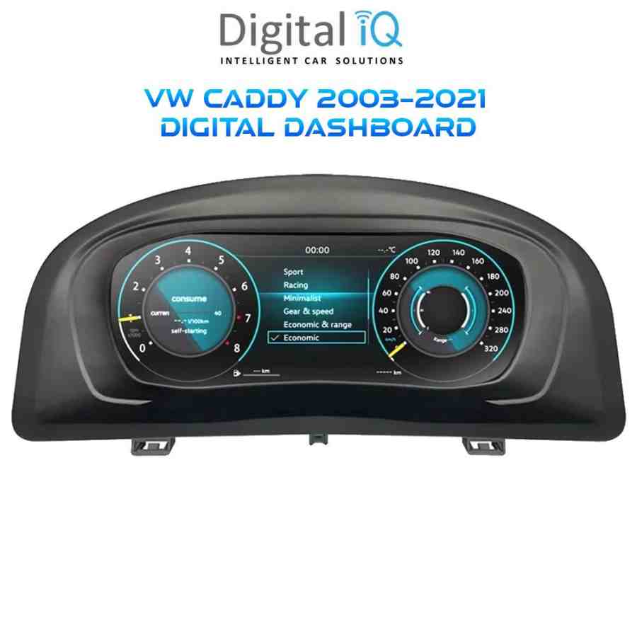 DIGITAL IQ DYL 734_DC (12.3") DIGITAL INSTRUMENT CLUSTER for VW CADDY mod. 2004-2021