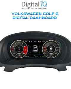DIGITAL IQ DYL 746_DC (10.25") DIGITAL INSTRUMENT CLUSTER for VW GOLF 6 mod. 2008-2013
