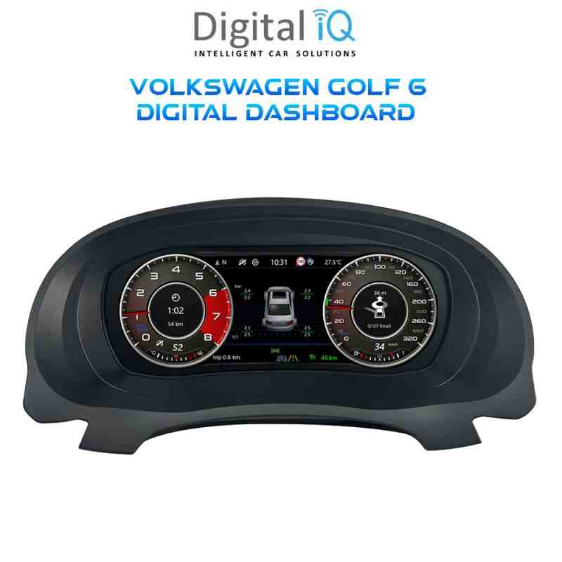 DIGITAL IQ DDD 746_DC (12.5") DIGITAL CLUSTER for VW GOLF 6 mod. 2008-2013