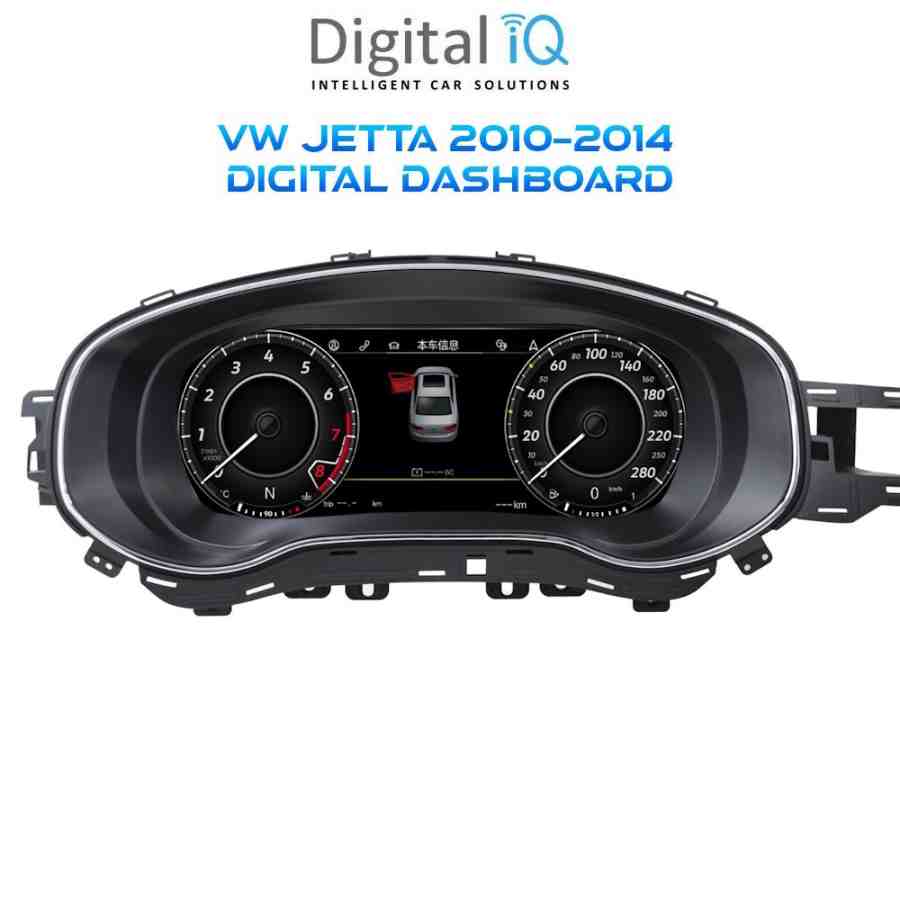 DIGITAL IQ DYL 738_DC (10.25") DIGITAL INSTRUMENT CLUSTER for VW JETTA mod. 2010-2014 with HDMI input